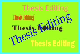 thesis service